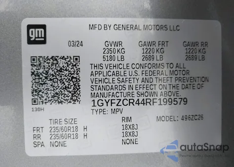 2024 Cadillac Xt4 Fwd Premium Luxury from USA, damaged, VIN 1GYFZCR44RF199579